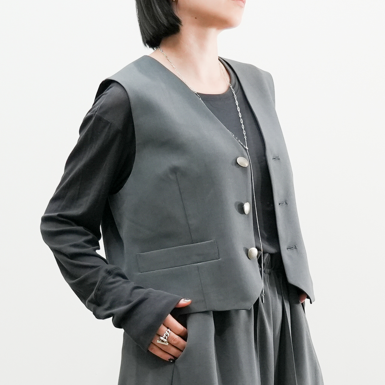 ウールライクベスト(R25396) - 画像 (3)