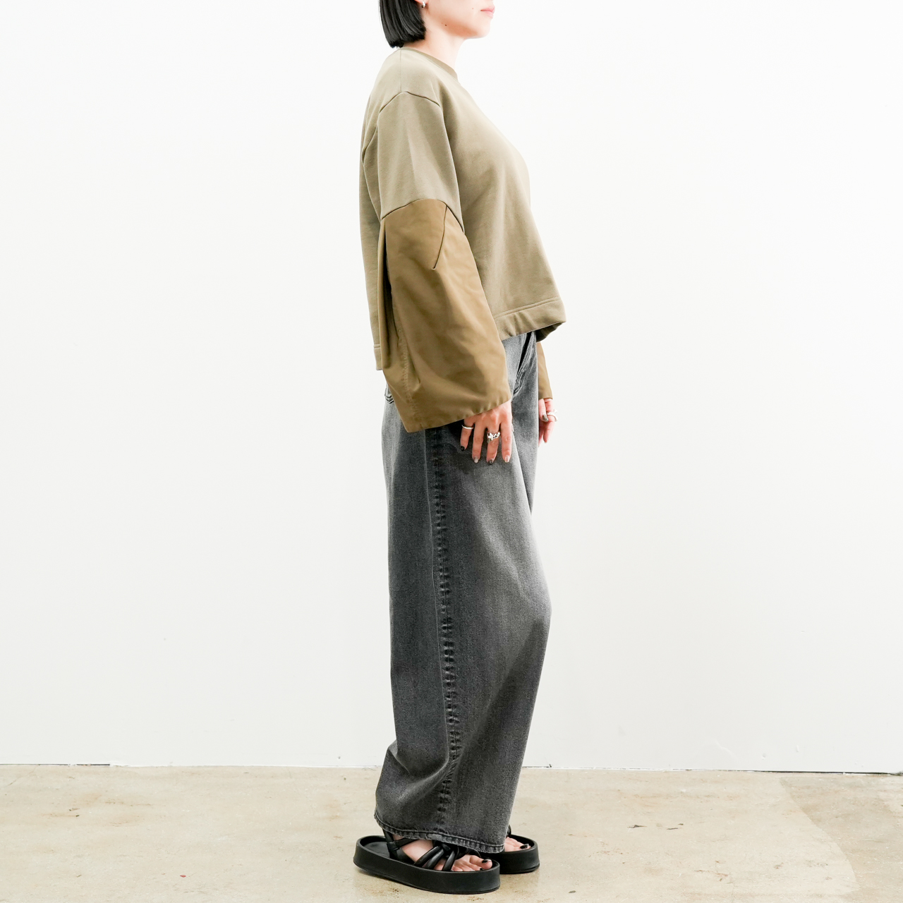 ミリタリーテイストスウェットプルオーバー(R25314) - 画像 (7)