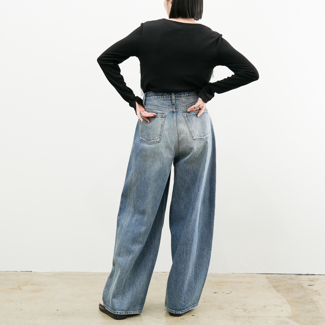 チュールボーダーカットソー(R25322) - 画像 (11)