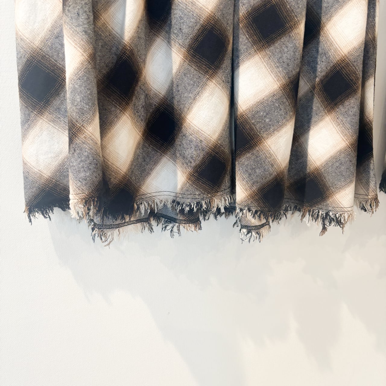 オンブレチェックスカート(R25395) - 画像 (4)