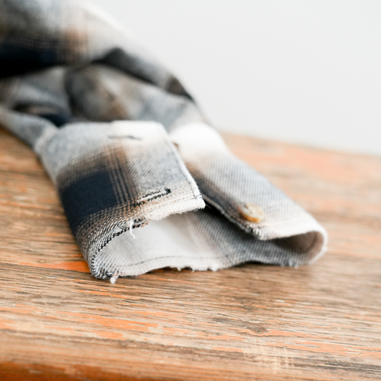 オンブレチェックフードシャツ(R25394) - 画像 (11)