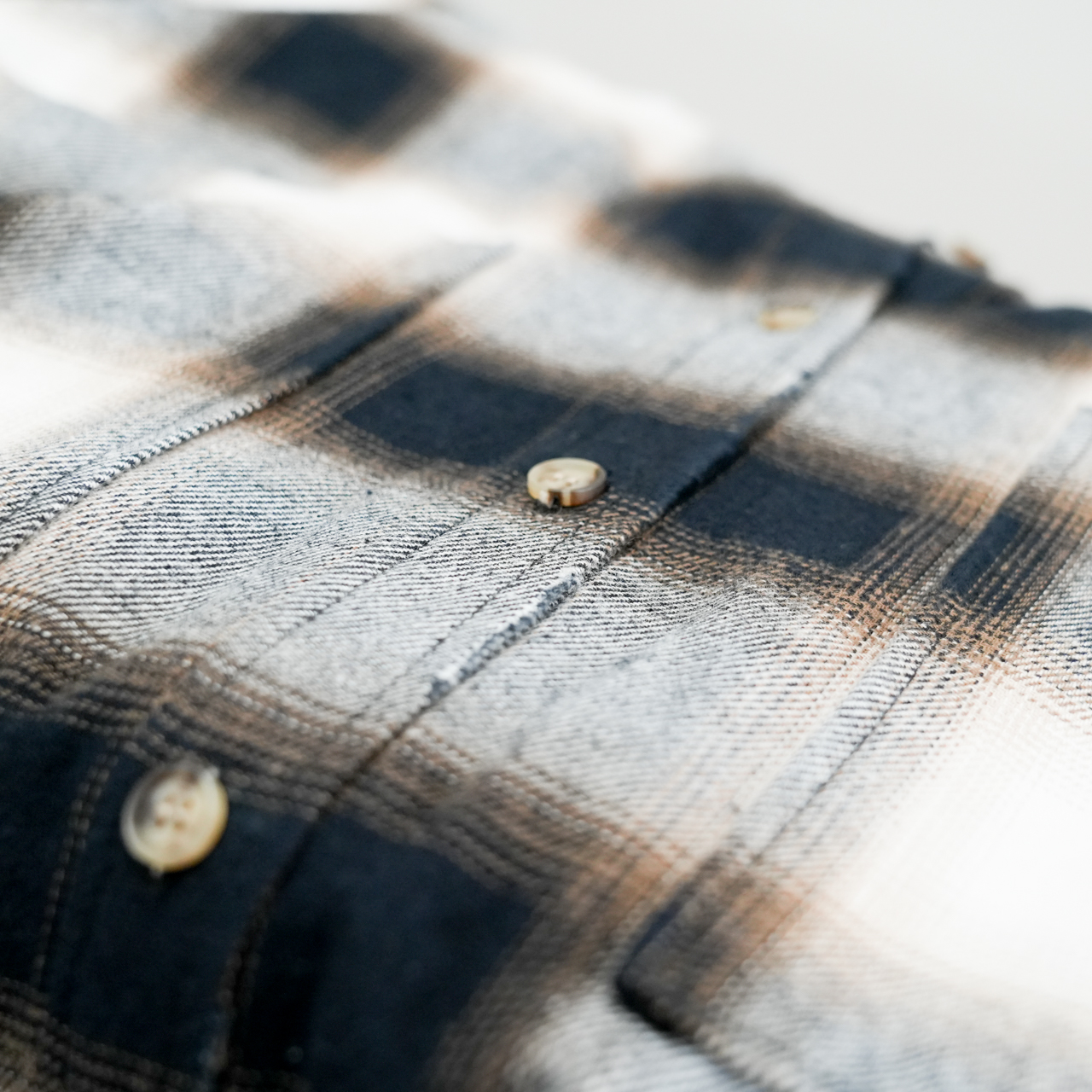 オンブレチェックフードシャツ(R25394) - 画像 (10)