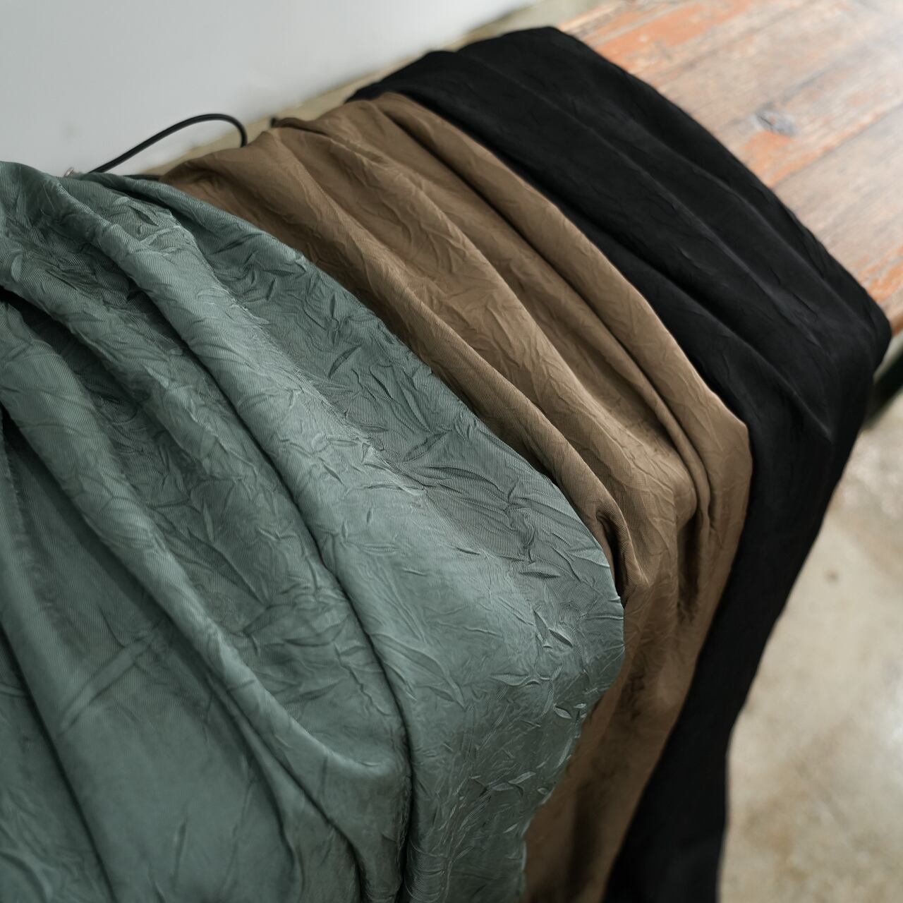 【RILATO NEW ITEM vol.23】シワ加工タックスカート